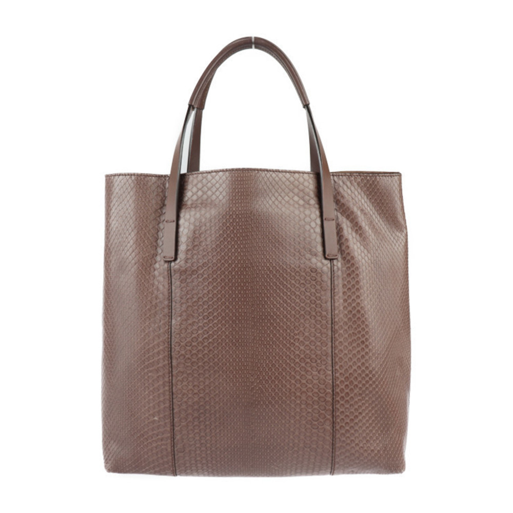 Gucci Python Brown Horsebit Purple Bag - image 3